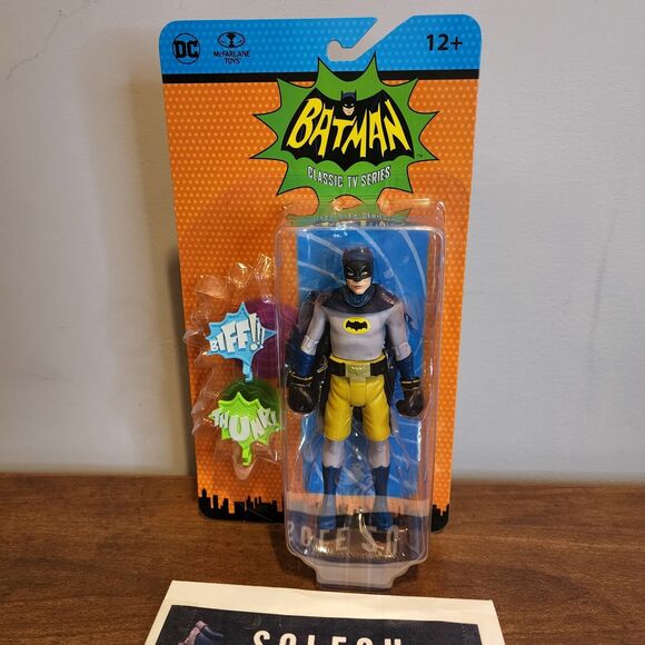 McFarlane Toys Batman Classic TV Series The Riddler and Batman in Boxing Gloves - Picture 4 of 5